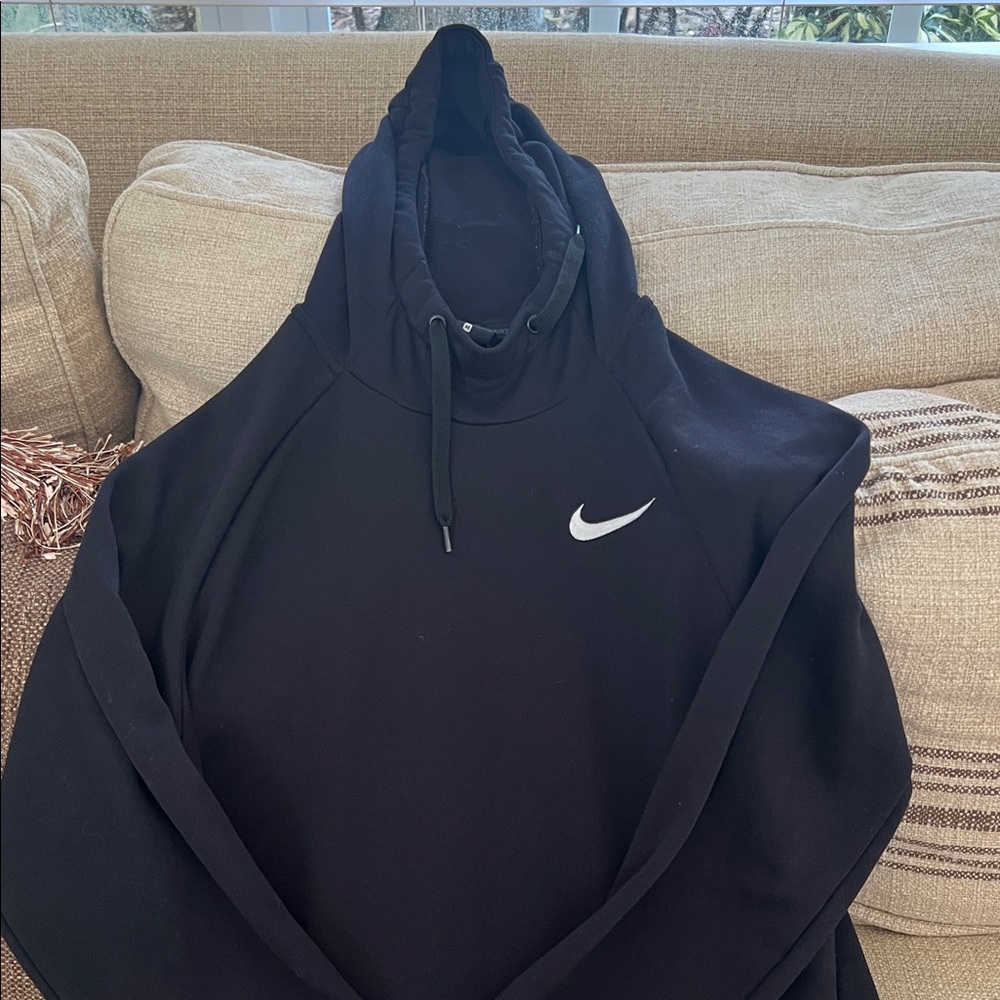 Nike Black Pullover with White Logo